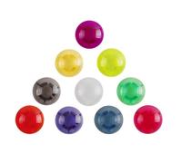 Benytro 10PCS Mushroom Style Effect Pedal Footswitch Toppers | Shields Pedal From Damage, Extends Pedal Life, Anti-slip Texture, Enlarged Stepping Area, 25 Mm Outer Diameter, 10 Mm Inner H