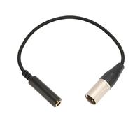 Benytro 6.35mm Female to XLR Male Microphone Adapter Cable 0.3m