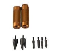 Benytro Case Chamfer Deburring Tool, 0.17-0.45 Caliber | Removable Handle Storage, Internal And External Reamers, 6 Rotating Heads, Aluminum Alloy And Alloy Steel