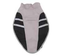 Benytro Dog Raincoat, Waterproof Reflective Jacket, Size M | Fleece Lining, Adjustable Side Straps, Harness Belt Holes, 19.3in Back, 19.3-22.8in Neck, 24.0-29.9in Chest