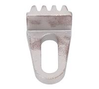 Benytro Flywheel Locking Tool Aluminum Alloy Silver for MOT582-01 PSA 0153A | CNC Machined, 47x29x23mm, Compatible With RGX RFU RFW 1.9D 2.0T, C5 Aircross, Fiat Panda, Fiat 500
