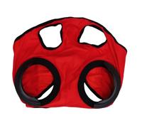 Benytro Horse Fly Mask, Breathable Elastic Polyester, Sand Blocking, Red