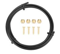 Benytro Hydraulic Disc Brake Hose Kit for BH59, 2.5m Brass Olives | 5Mm OD, 2Mm ID, Mineral Oil And DOT Oil, 4 Needles, 4 Accessories, Shimano Compatible