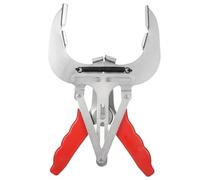Benytro Piston Ring Compressor Pliers, 6 Inch, Installer Expander Tool | Return Spring, 8 To 12 Cm Range, 22 Cm Total Length, Steel And ABS, Red And Silver