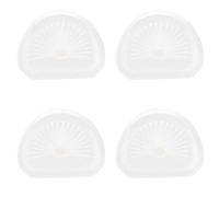 Benytro Vacuum Filter for Black+Decker VLPF10 HLVA315J 320J 325J Hand Vac | 4 Pack, Semi Circular Design, Pleated Filtration, 4.72 X 3.74 In, PVC Material, Home Cleaning, Fine Dust Capture