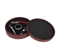Benytro Wine Bottle Opener Kit, 4 Pcs Corkscrew Stopper Pourer with Box | Stainless Steel Build, Soft Rubber Gaskets, Wine Ring Included, Wooden Gift Box, Ideal For Bar Restaurant Travel
