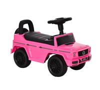 Benz G350 Kids Ride on Sliding Car w/ Under Seat Storage No Power Pink HOMCOM