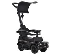 Benz G350 Ride-on Sliding Car Floor Slider Stroller Kids Vehicle, Black HOMCOM