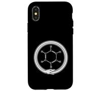 Benzene Ring Ouroboros Organic Chemistry Science Symbol Case for iPhone X/XS