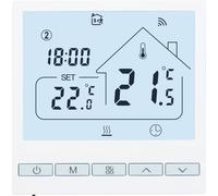 BEOK CONTROLS Smart Thermostat for Water-Based Underfloor Heating, Room Wifi Thermostat, Programmable Compatible with Alexa & Tuya App, 230V 3A, TOL47WIFI-WP