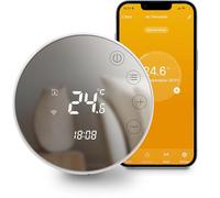 Beok Wifi Thermostat for Gas Boiler Smart Room Thermostats Wall Digital Thermostat Compatible with Tuya App, Alexa, Google Home 3A 230V TGR86WIFI