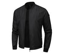 Beokeuioe Men's Bomber Jacket, Lightweight Thin Transition Jacket, Blouson Jackets, Windbreak Jacket, Aviator Jacket, Wind Jacket, Pilot Jacket, Summer Jackets, Casual Cycling Jacket, College Jacket,