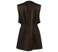 Beokeuioe Men's Medieval Tunic Short Sleeve V-Neck Hem Robe Retro Shirt Casual Blouses Medieval Knight Tunic Costume Cosplay Cotton Medieval Gown, A Brown(without belt), L