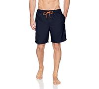 Beokeuioe Men's Summer Swimming Shorts with Drawstring Swimming Trunks Men's Swimming Shorts Quick-Drying Water-Repellent Board Shorts with Mesh Lining Men's Swimming Trunks, navy, M