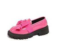 Beokeuioe Women's Loafer Bows Moccasins Flat Shoes Work Leather Shoes | Women's Loafers Brogue Bows Flat Comfortable Vintage Moccasins Leisure Spring Elegant Slip Summer Women's Shoes Low Shoes