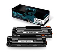 BeOne 2x Compatible for 85A CE285A Toner Cartridge Compatible for HP LaserJet Pro P1100 P1102W P1102 M1132 M1132MFP M1134 M1134MFP M1136 M1210 M1212 M1212NF M1213NF M1217NFW Printer (2 Black)
