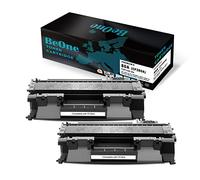 BeOne 2x Compatible with 80A CF280A 80X CF280X Toner Cartridge Compatible with HP Laserjet Pro 400 M401a M401d M401dn M401dne M401dw M401n M425dn M425dw Printer (2 Black)