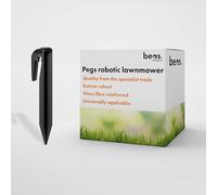 BEOS® Premium Pegs for Robotic Lawnmower Boundary Cable - 500 Glass Fibre Reinforced Ground Hooks - Ground Spikes for Boundary Wire - Universally Compatible - Lawn Robot Worx, Gardena, Bosch, Stihl