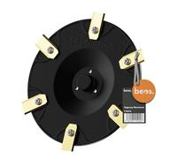 beos® Premium Robotic Lawnmower Tuning - Blade disc for 6X Blades - for Segway Navimow i-Series - Glass Fibre Reinforced Blade disc - Ø 165 mm - Turntable Compatible with i-Series i105 | i108 | i110n