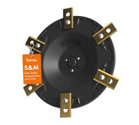 BEOS® Robot Lawnmower Tuning Blade Disc for 6X Blades - Glass Fibre Reinforced Blade Disc - Robot Lawnmower Turntable for Worx Landroid S&M (from 2020) & Vision M600, Landxcape...