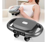 BEOSIOR 6 Head Massage Gun Deep Tissue, Electric Percussion Fascia Gun with 10 Speeds Adjustable & 9 Modes, Portable Massager for Legs Arms Waist Back Buttocks Full Body Muscle Pain Relief