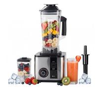 BEOSIOR 9500W Blender, Blender Smoothie Maker with 2.5L Cup and 0.8L Cup, 6 Sharp Blades, 15 Adjustable Speeds for Smoothies, Shakes, Frozen Drinks, Ice, Sauces