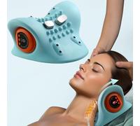 BEOSIOR Back Shoulder and Neck Massager with Heat, Back Massager, Shoulder Relaxer, Cervical Traction Device, Cervical Traction Pillow, 3 Modes, 6 Speeds