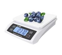 BEOSIOR Large Digital kitchen Scale, 30kg/66lb Electronic Food Weighing Scales for Meal Prep Baking Cooking Meat Stainless Bread Scale with LCD Display Tare Function Accurate Counting Scale