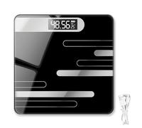 BEOSIOR Scale for Body Weight, USB Rechargeable Digital Bathroom Scale, Smart Digital Body Fat Scale, Intelligent Body Fat BMI Scale with Bluetooth, 400lbs (B)