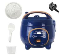 BEOSIOR Small Rice Cooker, Rice Maker, One Touch & Keep Warm, Mini Cooker for Grains, White Rice, Porridge, and Soup, Blue