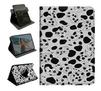 BEOTIWAD 360 Rotating Case for Kindle Paperwhite 12th Generation 7" 2024 Release & Kindle Colorsoft 2024/2025,Slim Smart Cover with Multi-Angle Stand & Auto Wake/Sleep,Glittering Cheetah Spots