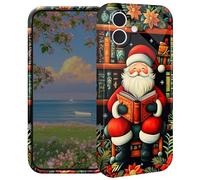 BEOTIWAD Bookshelves Reading Phone Case for iPhone 16 Plus 6.7" Hard PC Full Protective Cover Design Shockproof Protective Cover for iPhone 16 Plus 6.7"