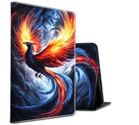 BEOTIWAD Case for Kindle Fire HD 10 Tablet (9th/7th/5th Generation,2019/2017/2015 Release) 10.1" Phoenix Theme PU Leather Smart Stand Protective Cover for Fire HD 10 2019 Tablet