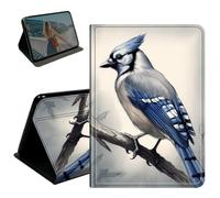 BEOTIWAD Case for Lenovo Tab P11 Plus 2021 & Tab P11 11" 2020,PU Leather Stand Smart Protective Cover with Auto Wake/Sleep,Multi-Angle Viewing Case,Blue Jay Bird