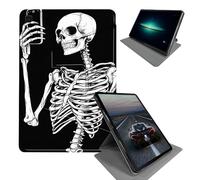 BEOTIWAD Case for Samsung Galaxy Tab A 10.1 2019 Model SM-T510 / T515 / T517-360 Rotating Stand Folding Protective Cover with Auto Sleep/Wake,Skeleton Taking Selfie