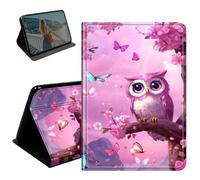 BEOTIWAD Case for Samsung Galaxy Tab A7 Lite 8.7" 2021, Slim PU Leather Smart Stand Cover with Secure Magnetic Closure, Shockproof Protective Shell for Samsung SM-T220 T225,Cute Little Owl