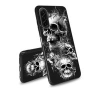 BEOTIWAD for Samsung Galaxy A57 5G 6.6" Phone Case Skull Theme Design Ultra-Thin Soft TPU Shockproof Protection Cover for Samsung Galaxy A57 5G