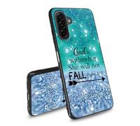 BEOTIWAD for Samsung Galaxy S25 6.2" Case for Samsung S25 Phone Case Bible Verse Psalm 46-5 Theme Design Ultra-Thin Soft TPU Shockproof Protection Cover for Galaxy S25