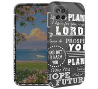 BEOTIWAD Jeremiah 29-11 Bible Verse Phone Case for Samsung Galaxy A12 6.5" Hard PC Full Protective Cover Design Shockproof Protective Cover for Galaxy A12