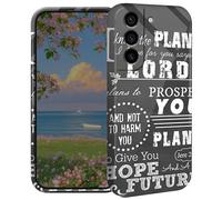 BEOTIWAD Jeremiah 29-11 Bible Verse Phone Case for Samsung Galaxy S21/S30 6.2" Hard PC Full Protective Cover Design Shockproof Protective Cover for Galaxy S21/S30