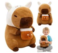 BeoTnp Capybara Plush, Cute Rabbit Capybara Teddy, Cute Plush, Soft Plush Toy for Children, Ideal for Home Decoration, Birthday, festival & Special Occasions (WhiteRabbit)