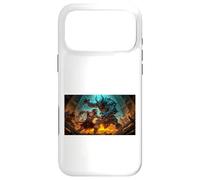 Beowulf Battles the Monster Grendel at Night nordic saga Case for iPhone 17 Pro Max