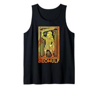 Beowulf English Anglo-Saxon Viking Scandinavian Myth Poem Tank Top