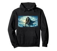 Beowulf Faces the Destiny Awaiting Him nordic myth saga Pullover Hoodie