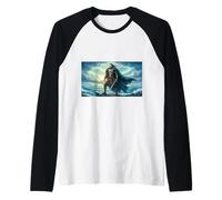Beowulf Faces the Destiny Awaiting Him Nordic Myth saga Raglan Baseball Tee