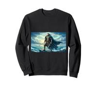 Beowulf Faces the Destiny Awaiting Him nordic myth saga Sweatshirt