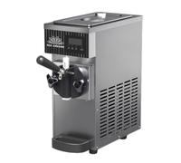 BeoyNot 750W Ice Cream Maker Machine Soft Serve, Ice Cream Roller Maker, 4.5-8 Kg/H Output, Continuous dispensing, with LED Screen, for Bars Coffee Shop Supermarket Home Restaurant Grey