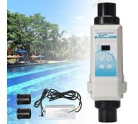 BeoyNot Pool Chlorinator Generator, with Titanium Cell, Digital Display & Self-Cleaning, Electrolytic Chlorine Generator for Inground Pools, Spas, and Hot Tubs up to 35m³/50m³/68m³/85m³ 12g/H≤50m³