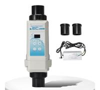 BeoyNot Pool Saltwater Salt Chlorine Generators, with Titanium Cell, Digital Display & Self-Cleaning Function, Chlorine production: 8/12 / 16/20 g/H, for Swimming Pool, Spa Pool 8g/H≤35m³