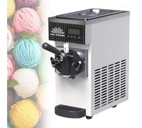 BeoyNot Single Flavor Commercial Ice Cream Machine,Commercial Soft Serve Ice Cream Machine,Lcd Panel One-click cleaning & pre-cooling, For Restaurants & Dessert Shops White